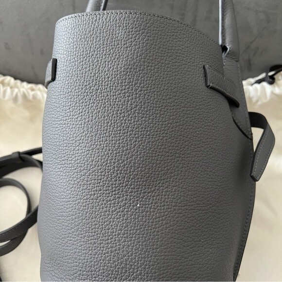 Celine Big Bag Nano Bucket Grey Grained Calfskin - Picture 5 of 16